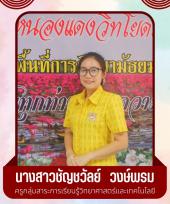 นางสาวชัญชวัลย์ วงษ์พรม